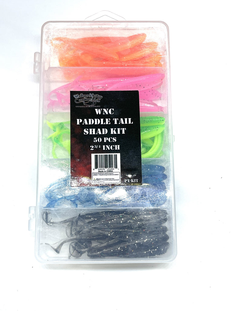 Soft Plastic Kits 50Pcs Walleye Nation Creations