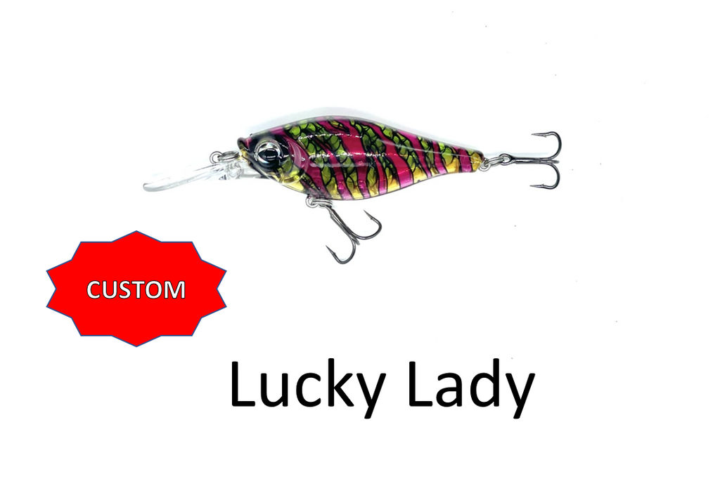 Shaky Shad 5 Customs $9.99 – Walleye Nation Creations